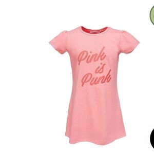 Pink Graphic Kids Casual Dress by Gardner and the Gang. 3 to 4 years